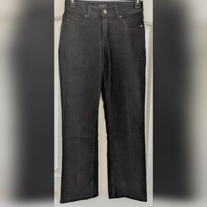 Lee Women's Black Straight Leg Jeans, 8P